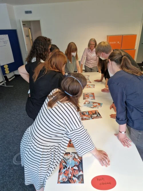 Arbeit mit den 9 Eskalationsstufen für Erwachsene